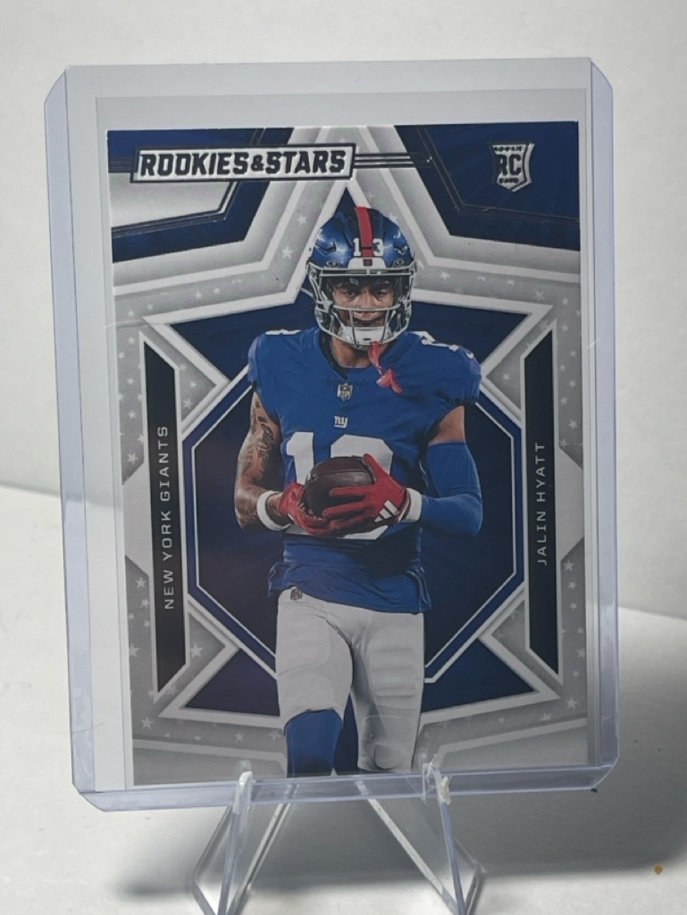 Panini Rookies & Stars Football Card - Blue & White